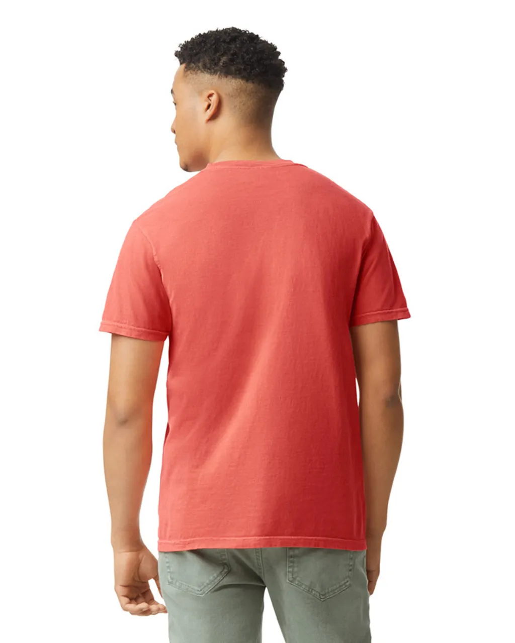 Comfort Colors 1717 Adult Tee - Bright Salmon - Image 5