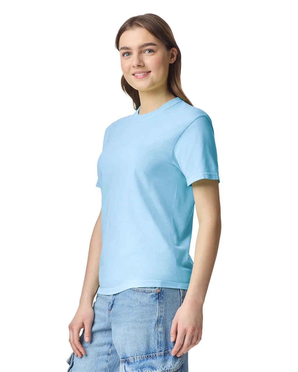 Comfort Colors 1717 Adult Tee - Chambray - Image 2