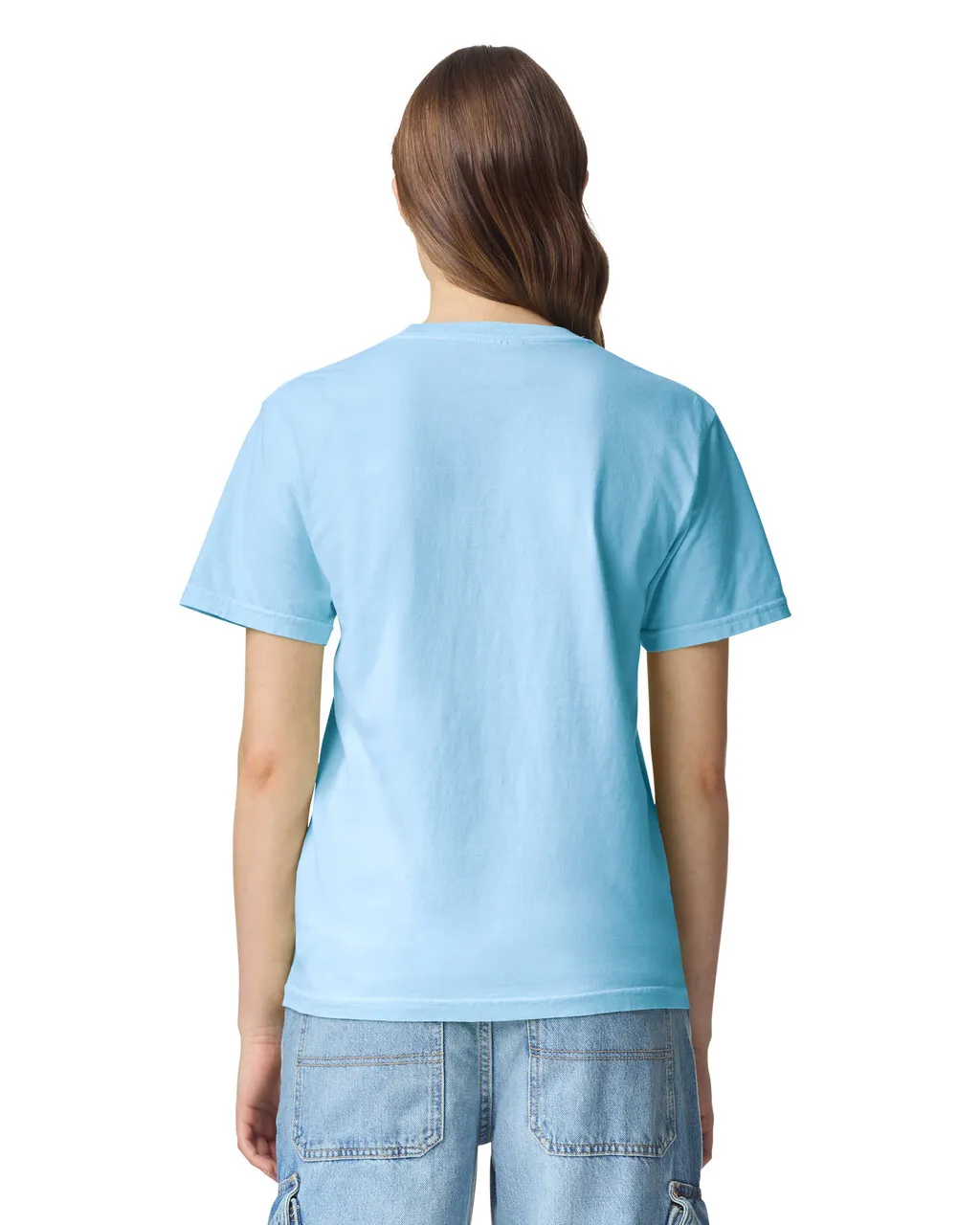 Comfort Colors 1717 Adult Tee - Chambray - Image 3