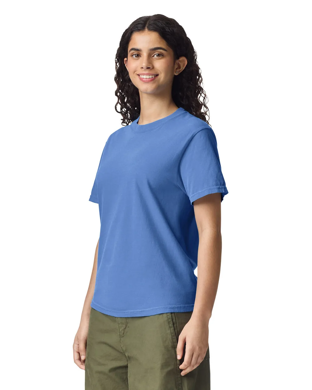Comfort Colors 1717 Adult Tee - Flo Blue - Image 2