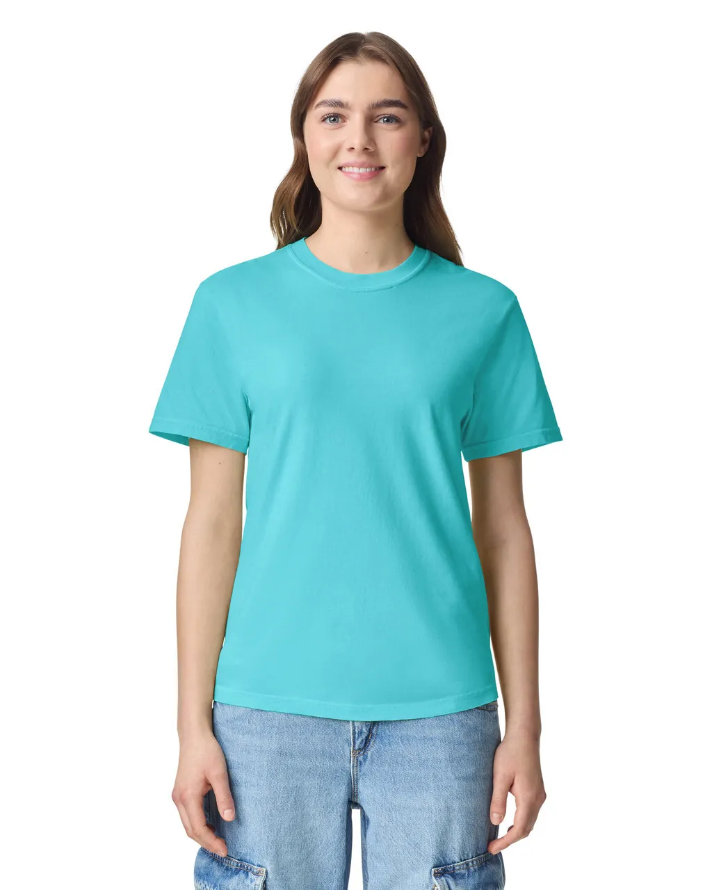Comfort Colors 1717 Adult Tee - Lagoon Blue