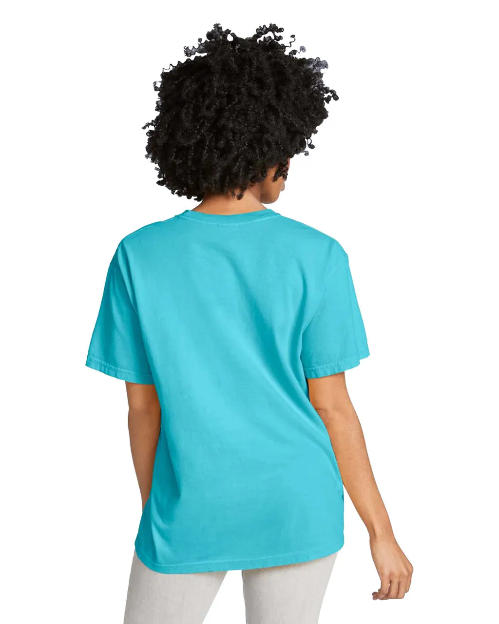 Comfort Colors 1717 Adult Tee - Lagoon Blue - Image 2