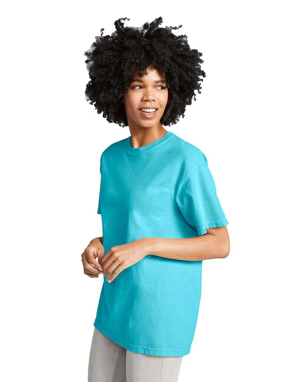 Comfort Colors 1717 Adult Tee - Lagoon Blue - Image 3