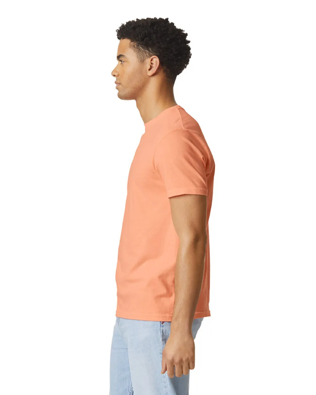 Comfort Colors 1717 Adult Tee - Neon Cantaloupe - Image 4