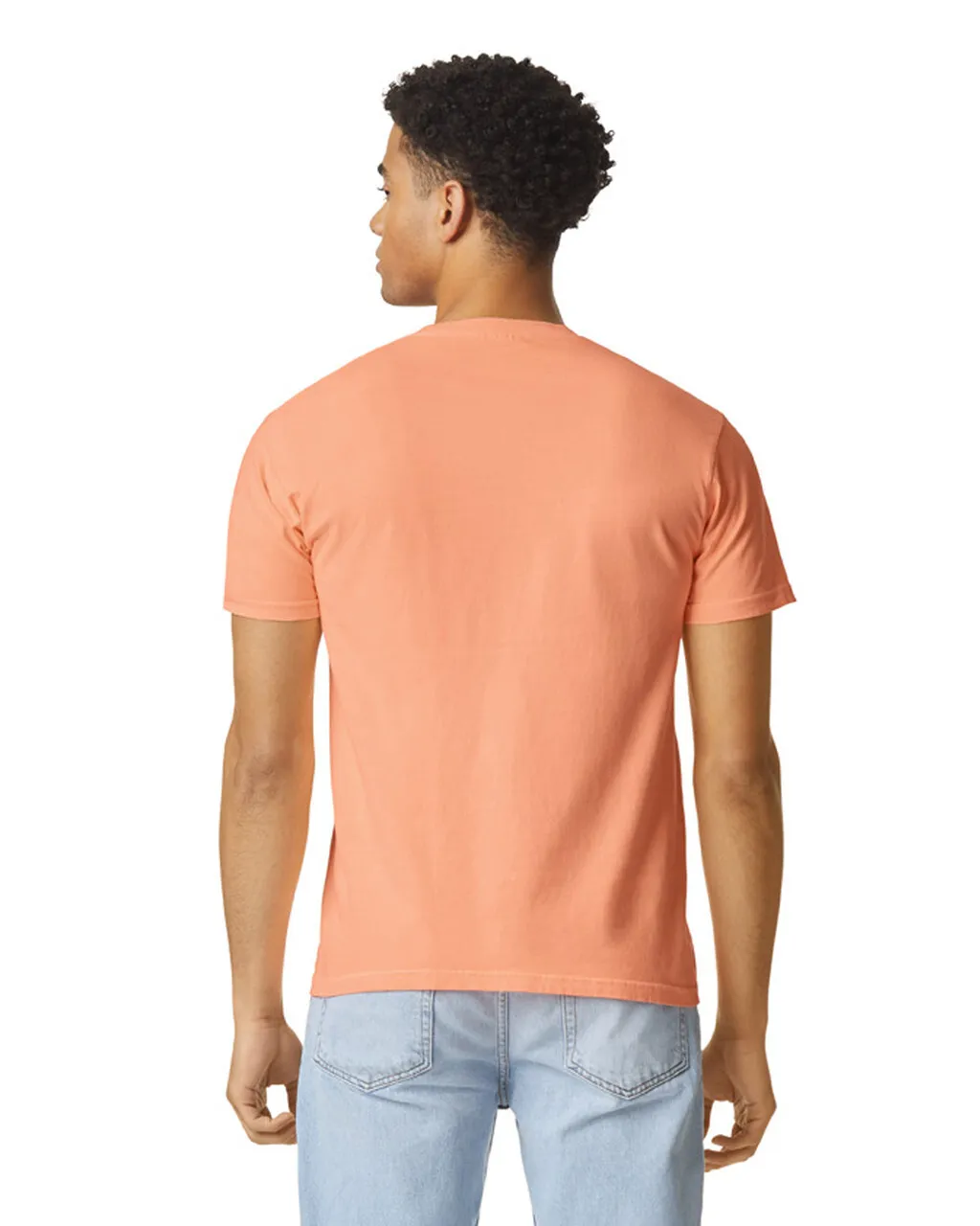 Comfort Colors 1717 Adult Tee - Neon Cantaloupe - Image 5