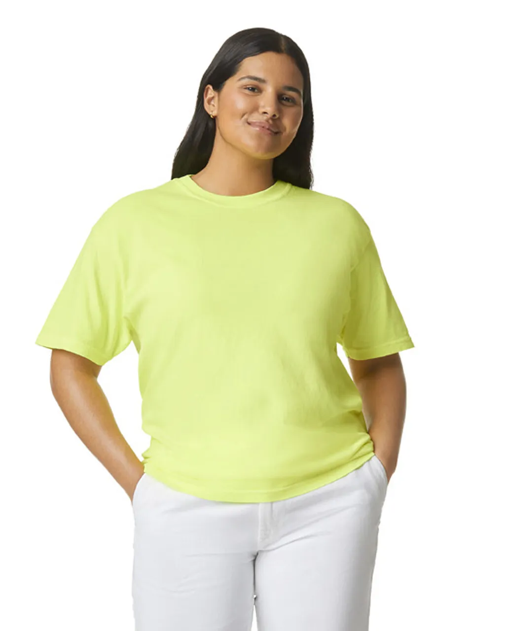 Comfort Colors 1717 Adult Tee - Neon Lemon - Image 2