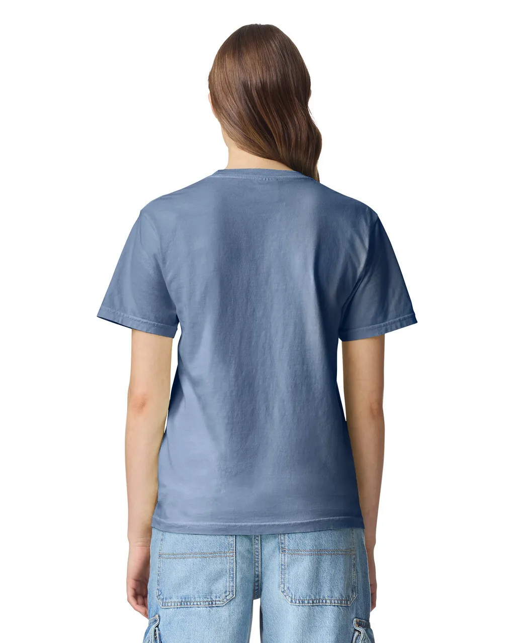 Comfort Colors 1717 Adult Tee - Washed Denim - Image 2