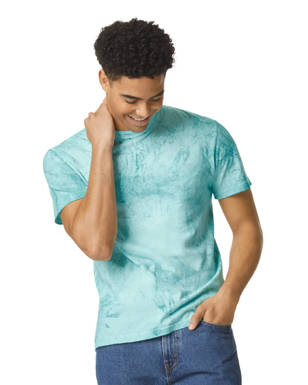 Comfort Colors 1745 Blast Adult T-Shirt - Sea Glass - Image 3