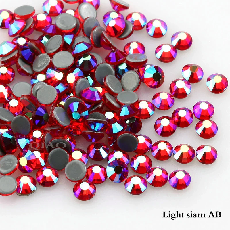 Small Bag Glue On  Rhinestones - Light Siam AB