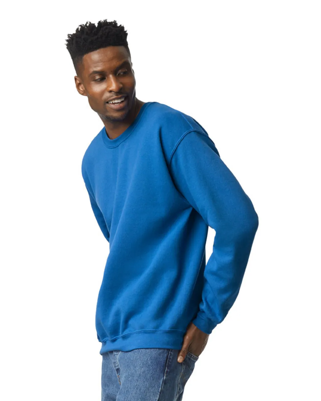 Gildan 18000 Sweatshirt - Royal - Image 4