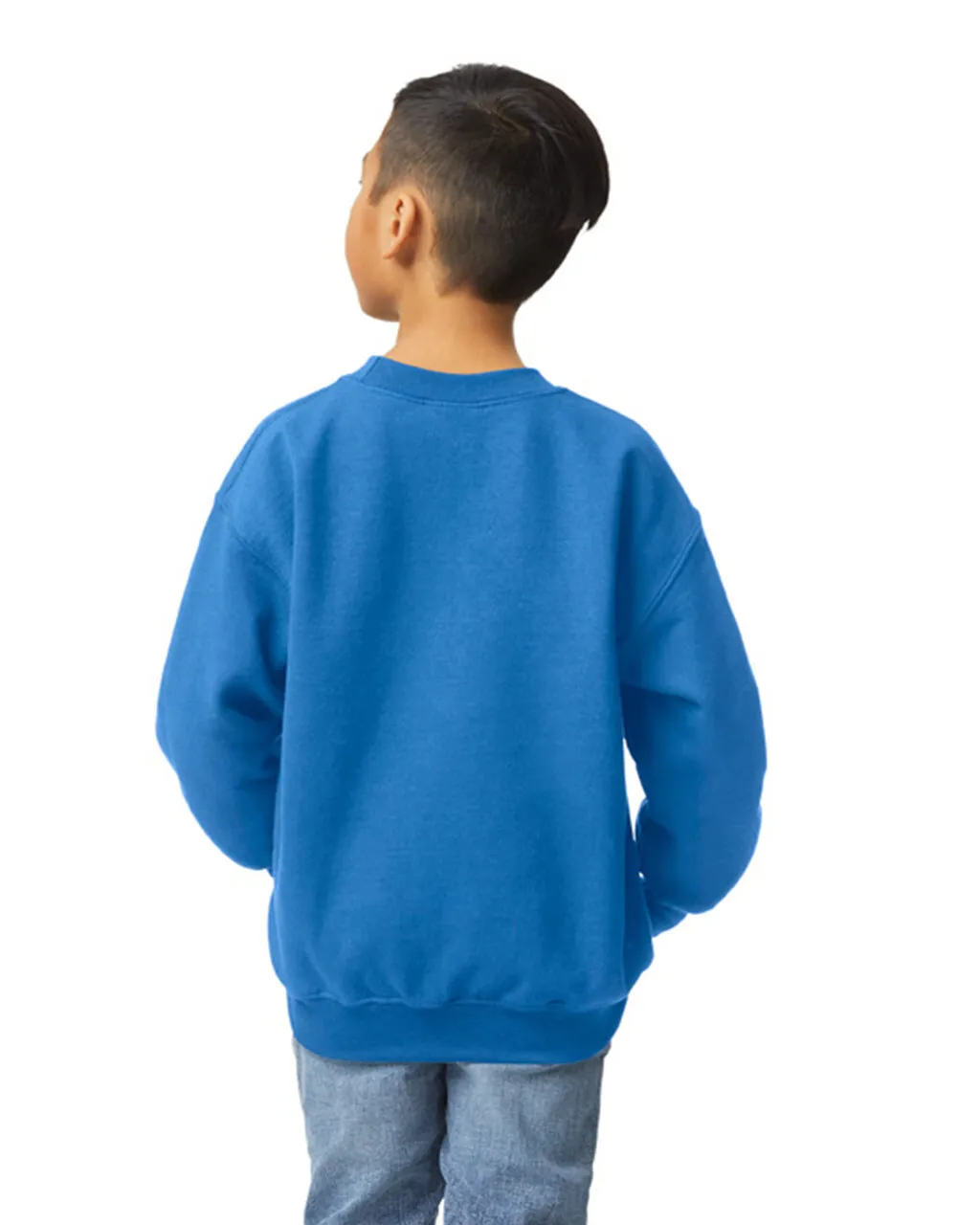 Gildan 18000B Youth Sweatshirt - Royal - Image 2