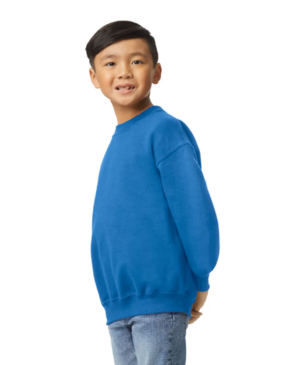Gildan 18000B Youth Sweatshirt - Royal - Image 3