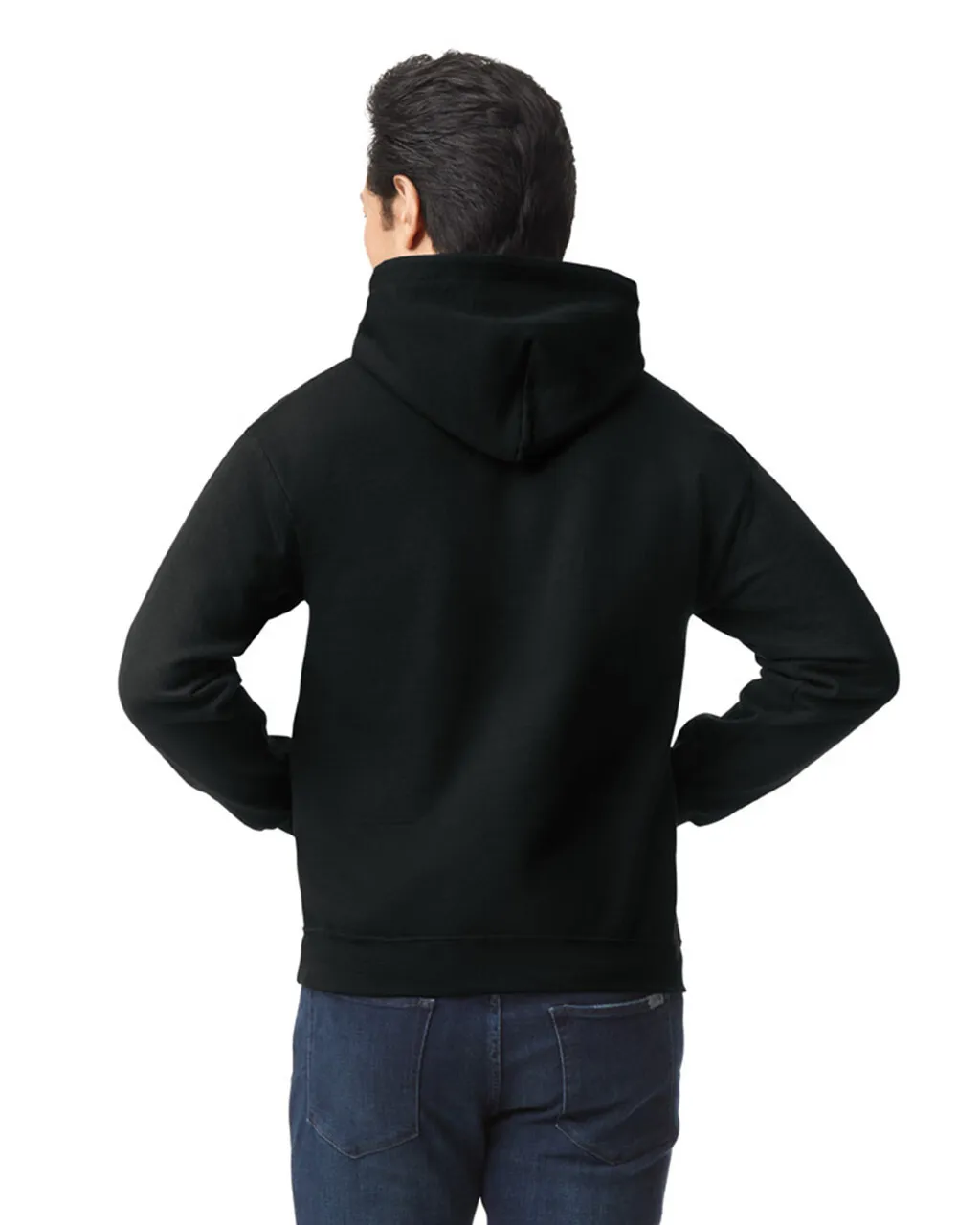 Gildan 18500 Pullover Hoodie - Black - Image 2