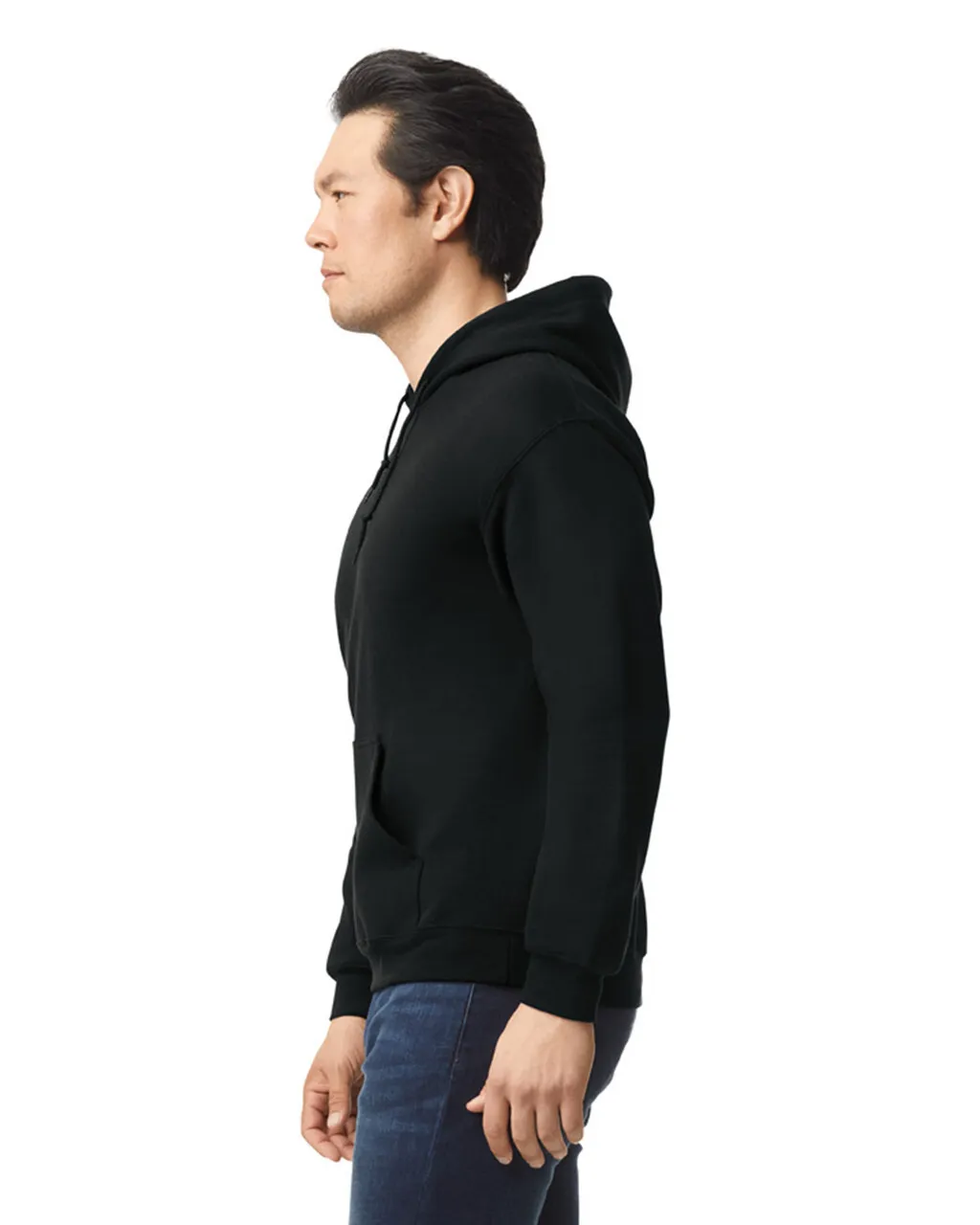 Gildan 18500 Pullover Hoodie - Black - Image 3