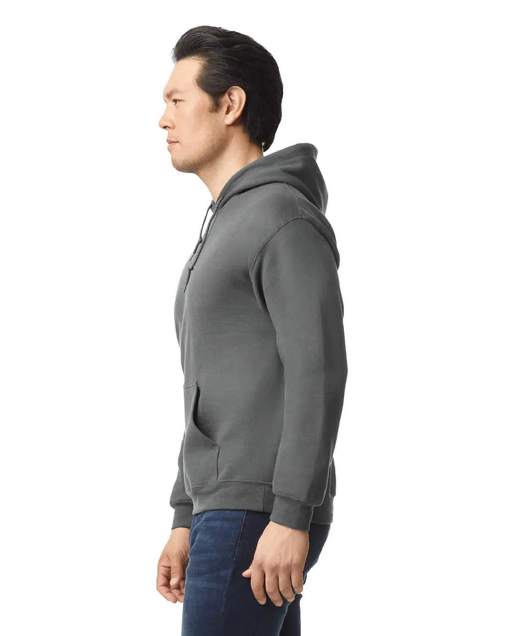 Gildan 18500 Pullover Hoodie - Charcoal - Image 4