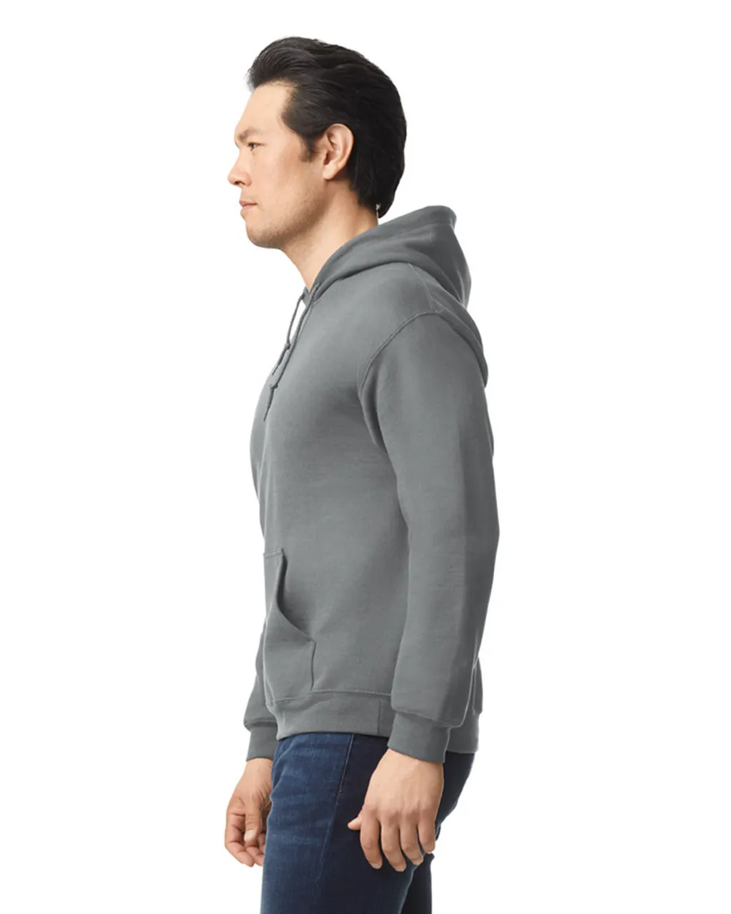 Gildan 18500 Pullover Hoodie - Graphite Heather - Image 3