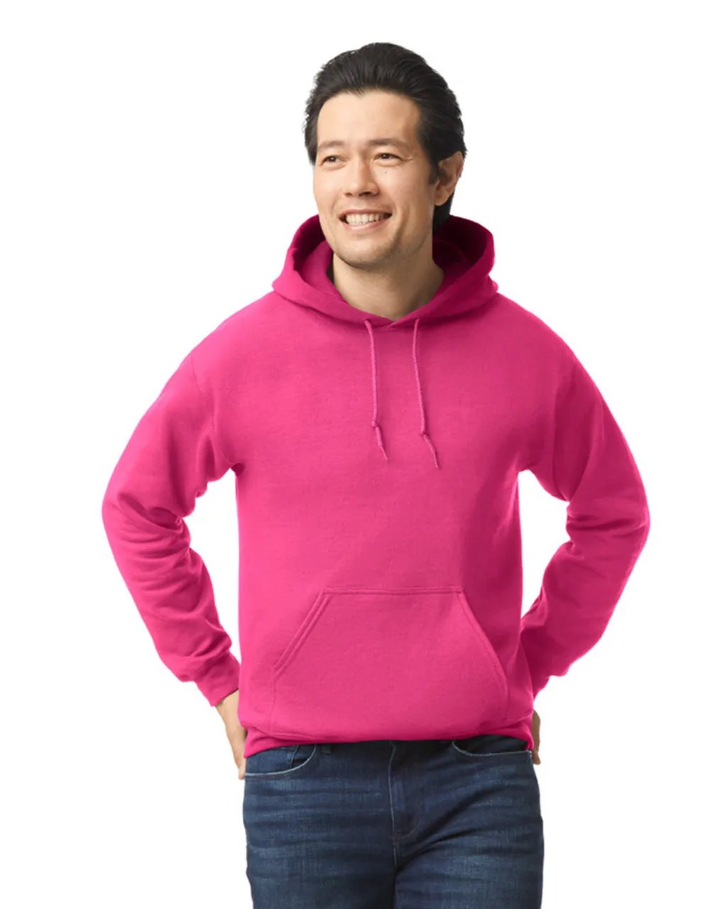 Gildan 18500 Pullover Hoodie - Heliconia