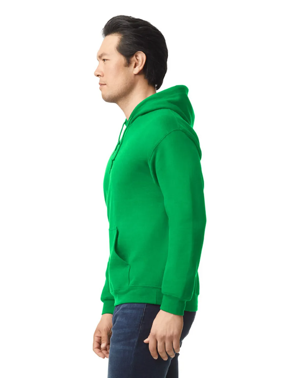 Gildan 18500 Pullover Hoodie - Irish Green - Image 3