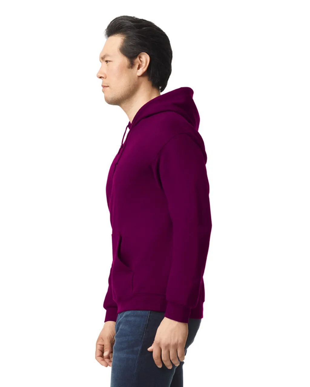 Gildan 18500 Pullover Hoodie - Maroon - Image 3