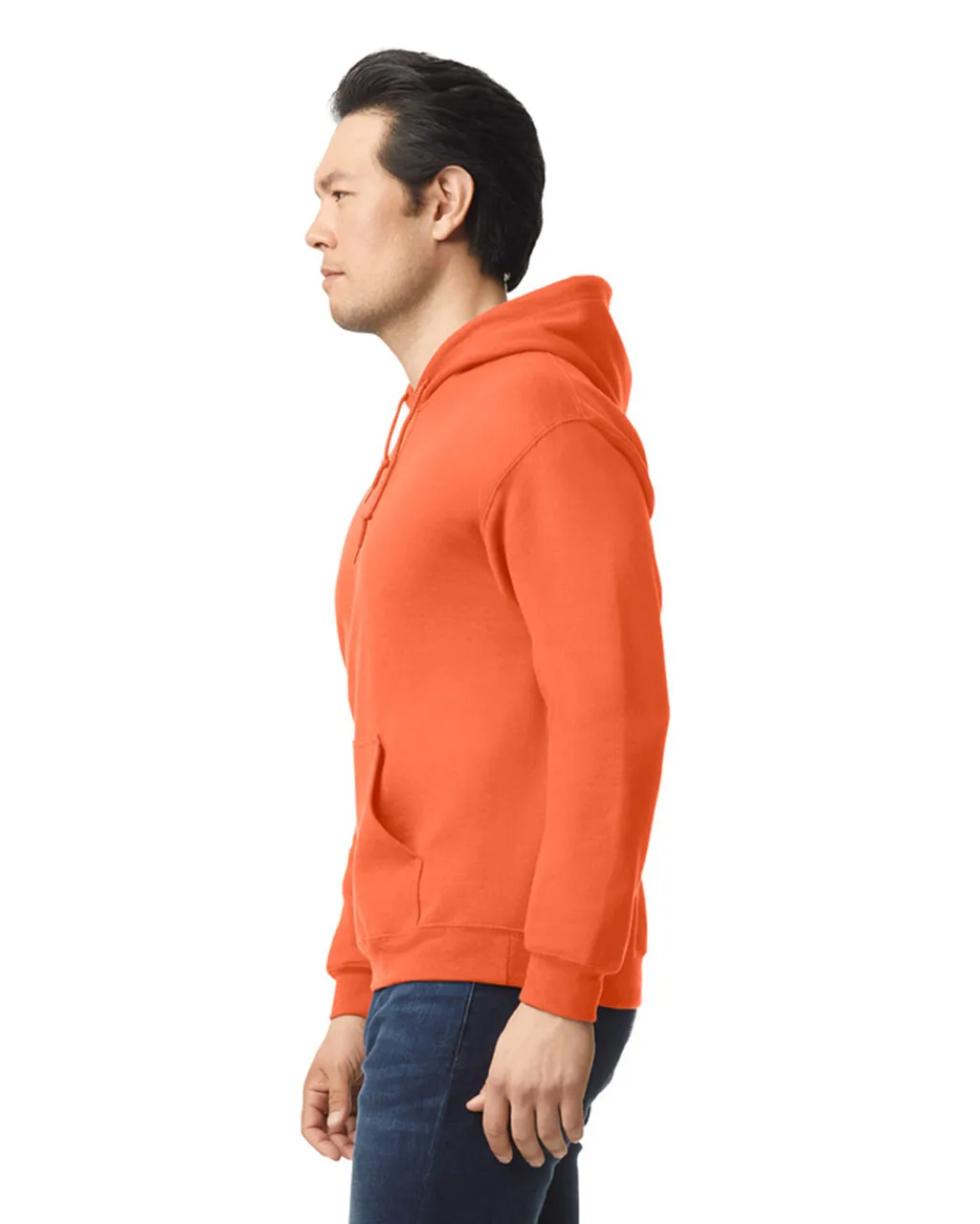 Gildan 18500 Pullover Hoodie - Orange - Image 3