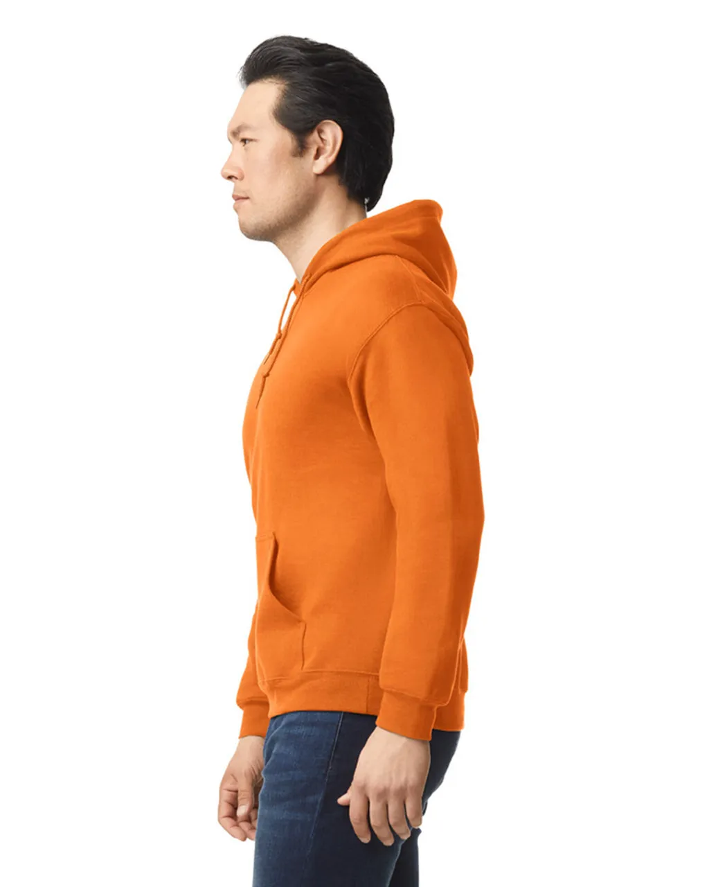 Gildan 18500 Pullover Hoodie - Safety Orange - Image 3