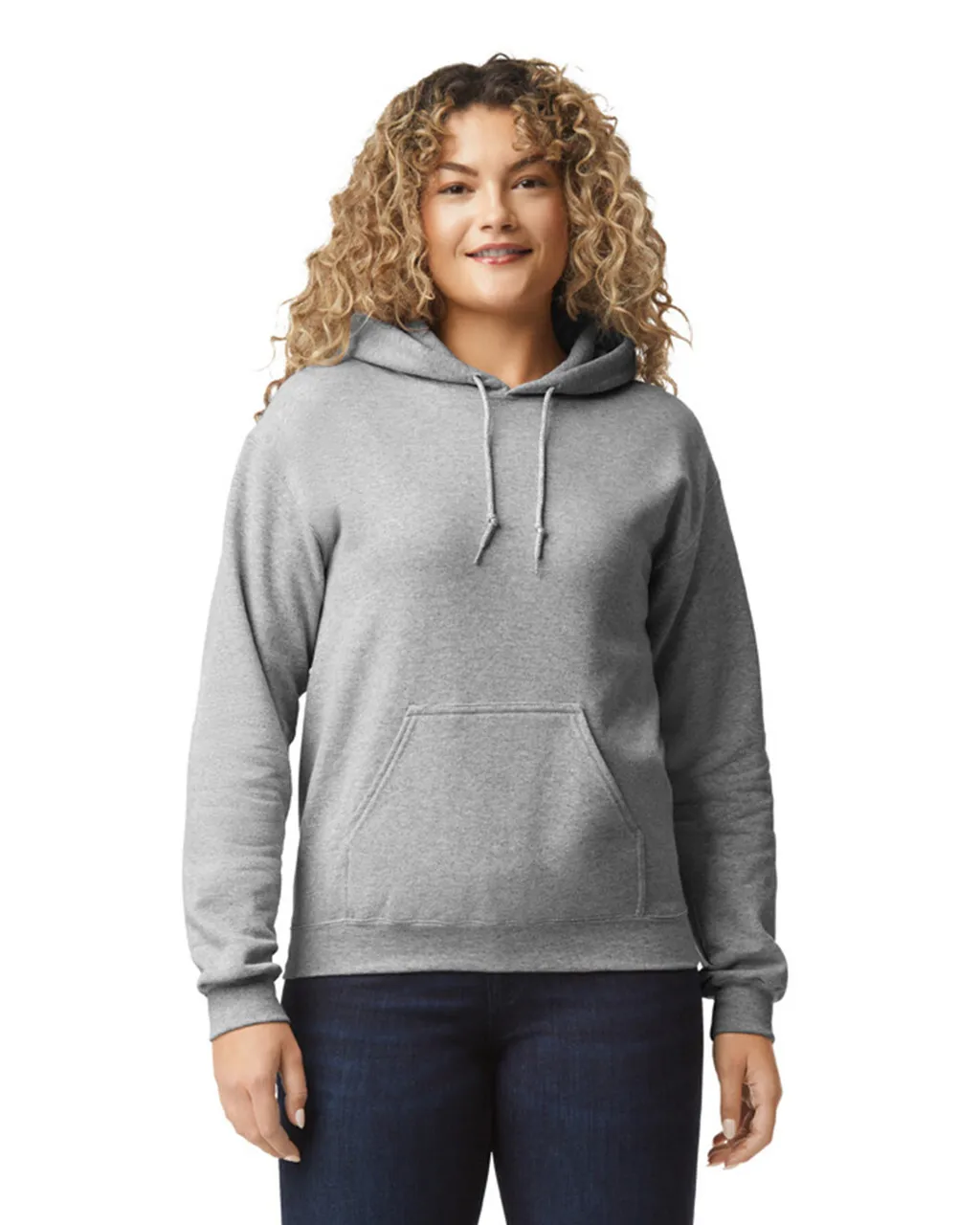 Gildan 18500 Pullover Hoodie - Sport Grey - Image 4