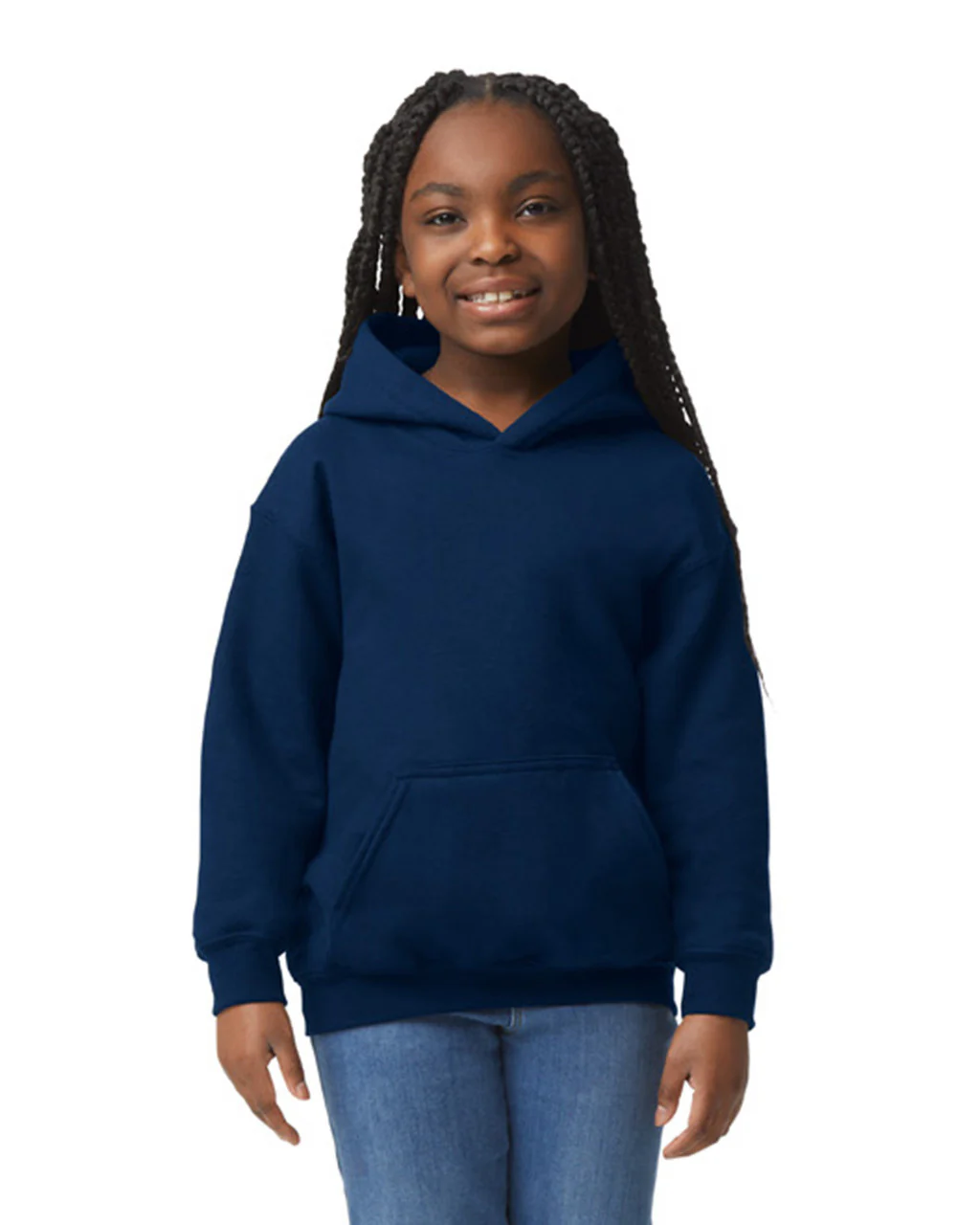 Gildan 18500B Youth Pullover Hoodie - Navy
