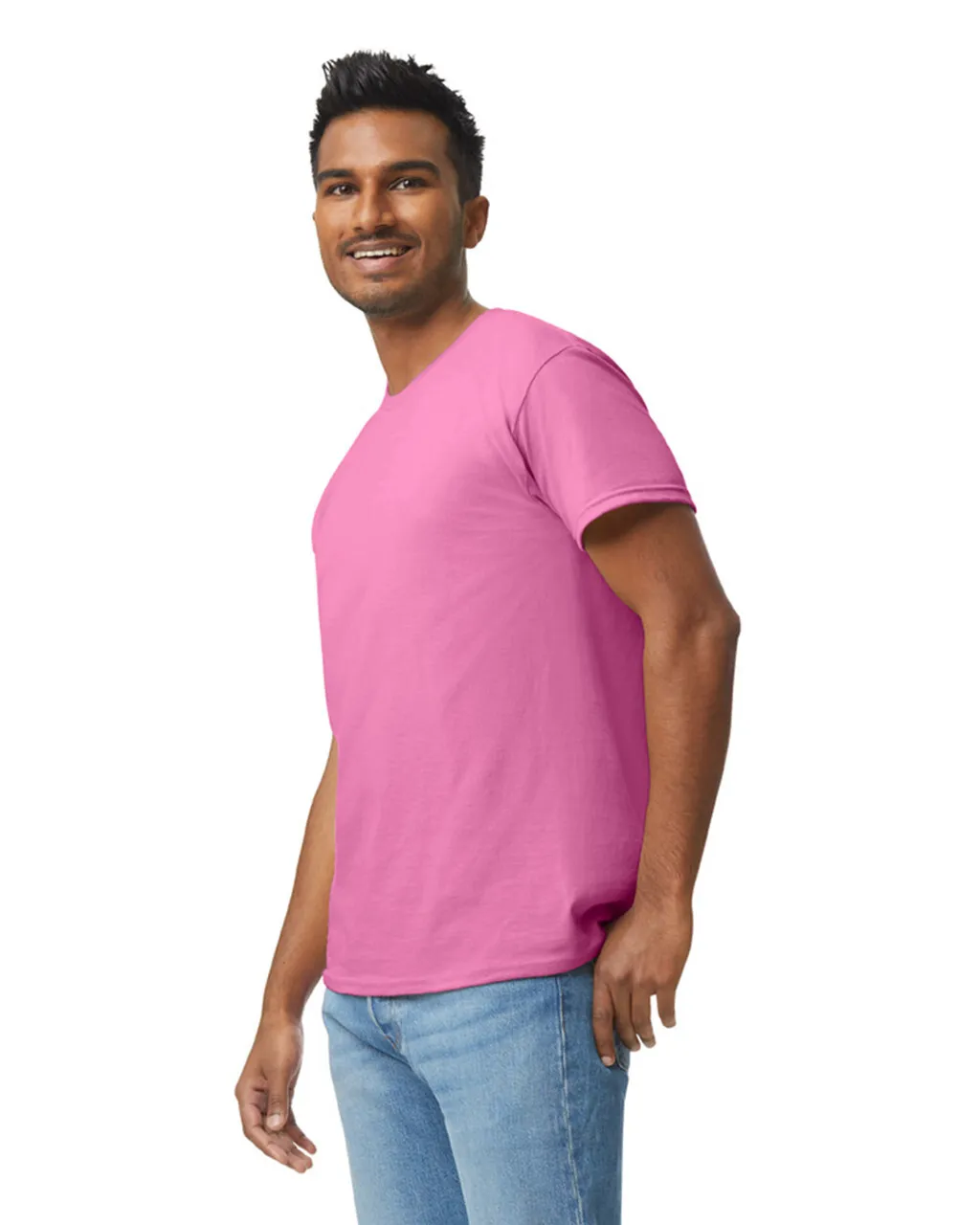Gildan 5000 Adult Heavy Cotton - Azalea - Image 3