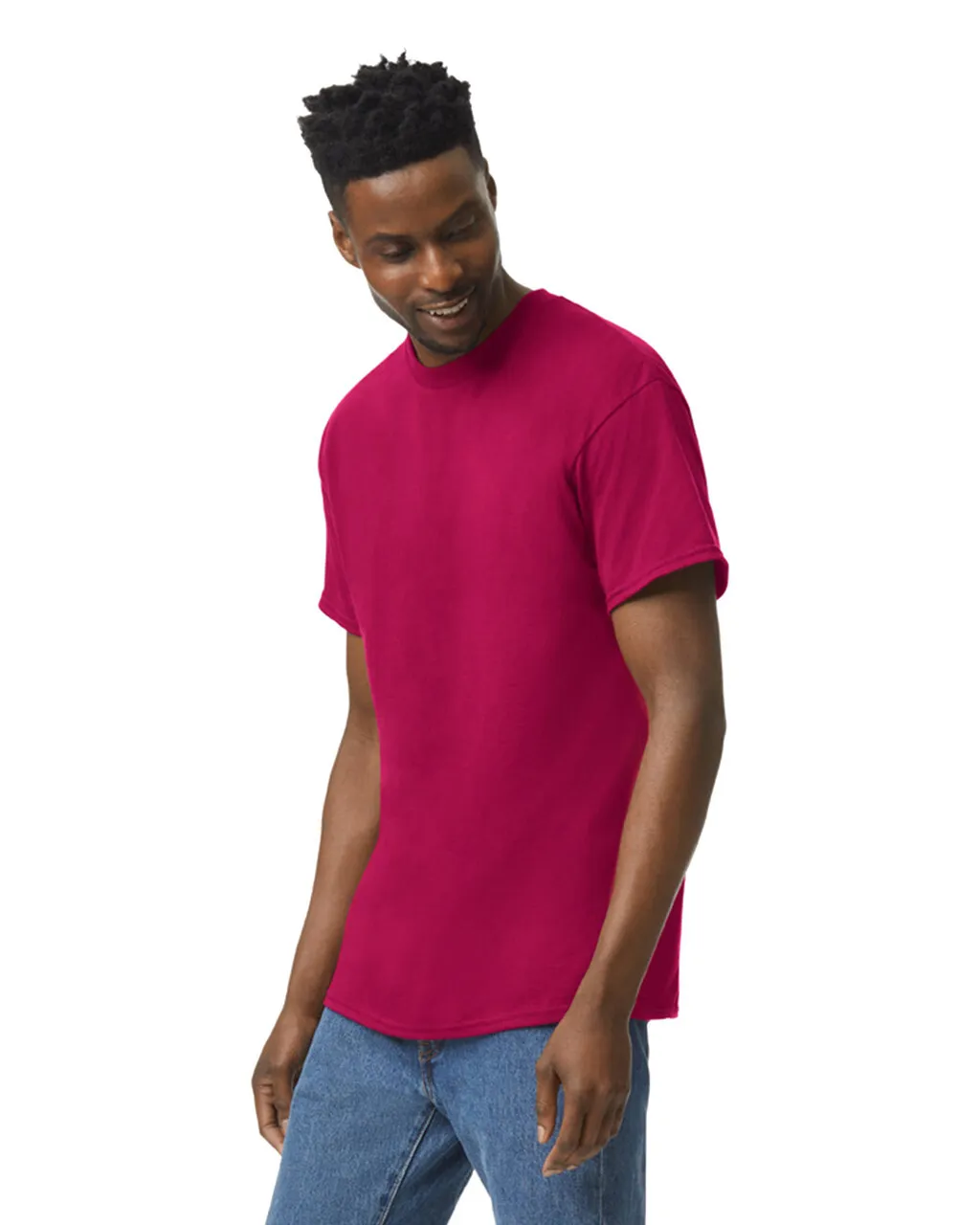 Gildan 5000 Adult Heavy Cotton - Cardinal Red - Image 3