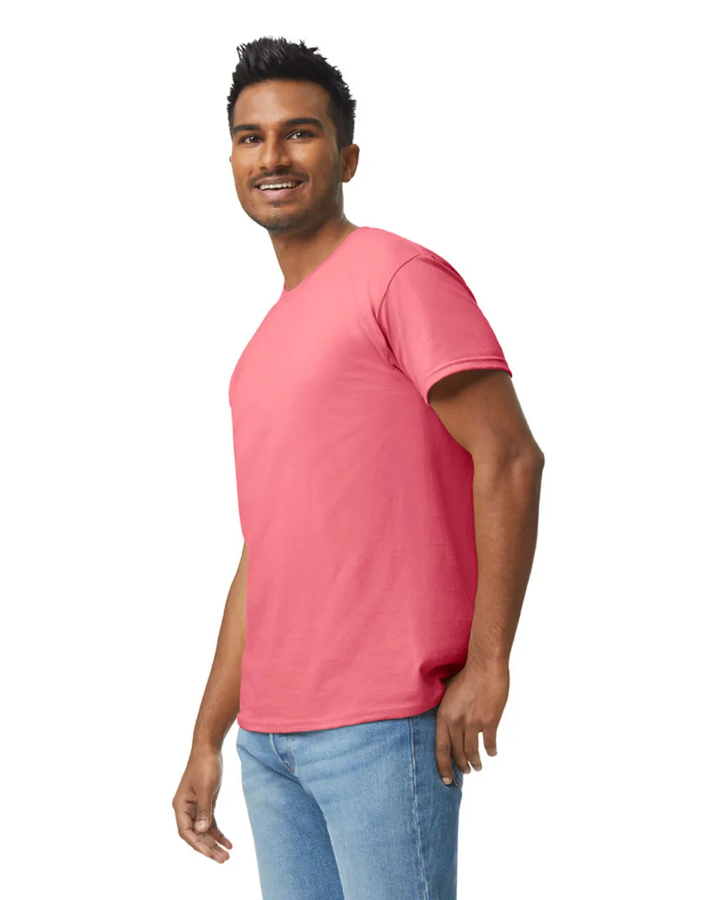 Gildan 5000 Adult Heavy Cotton - Coral silk - Image 3