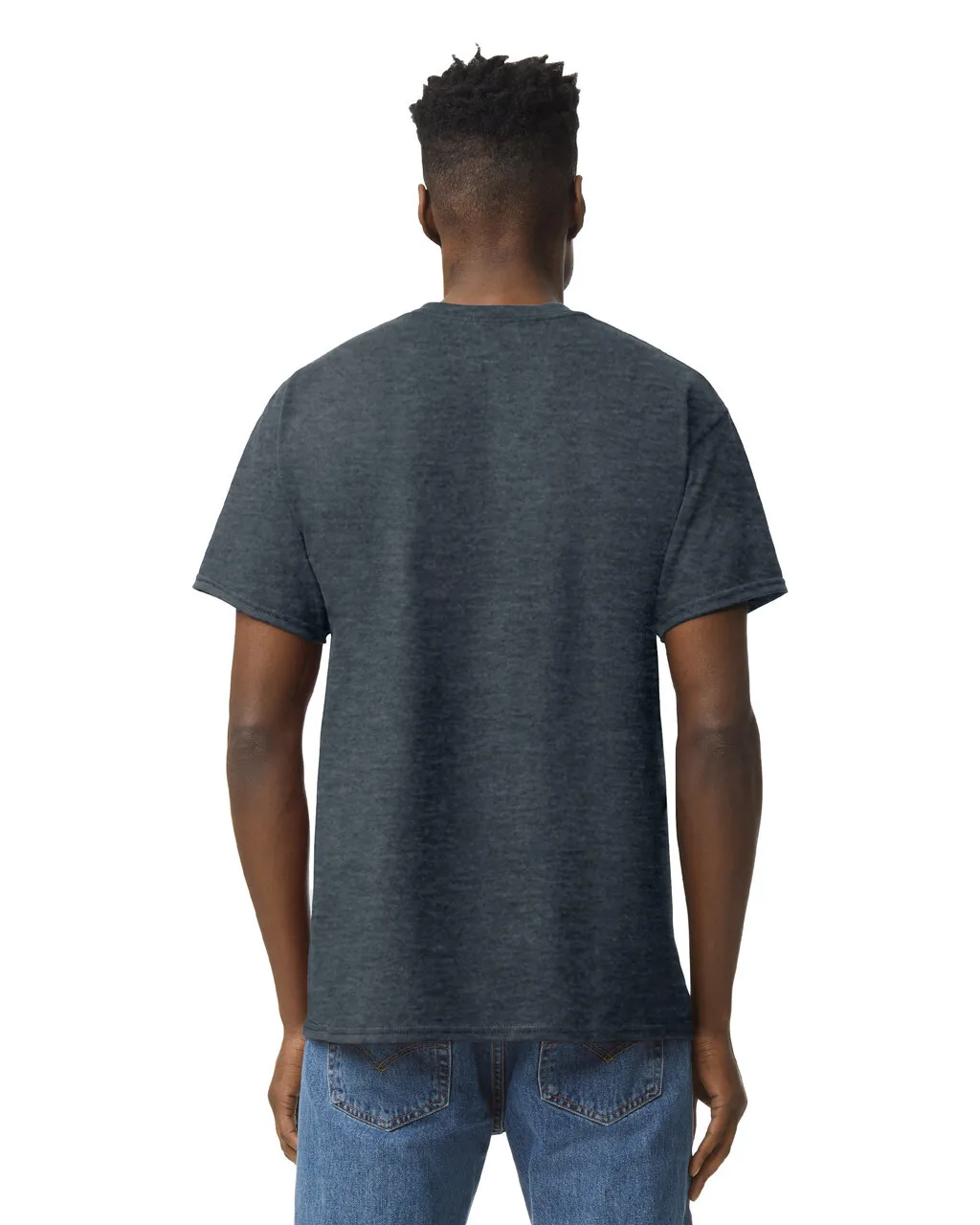 Gildan 5000 Adult Heavy Cotton - Dark Heather - Image 2