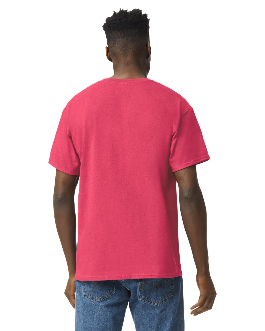 Gildan 5000 Adult Heavy Cotton - Heather Red - Image 2