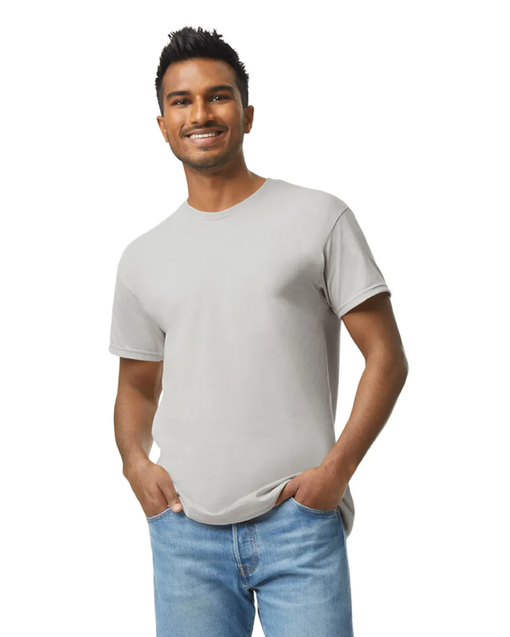 Gildan 5000 Adult Heavy Cotton - Ice Grey
