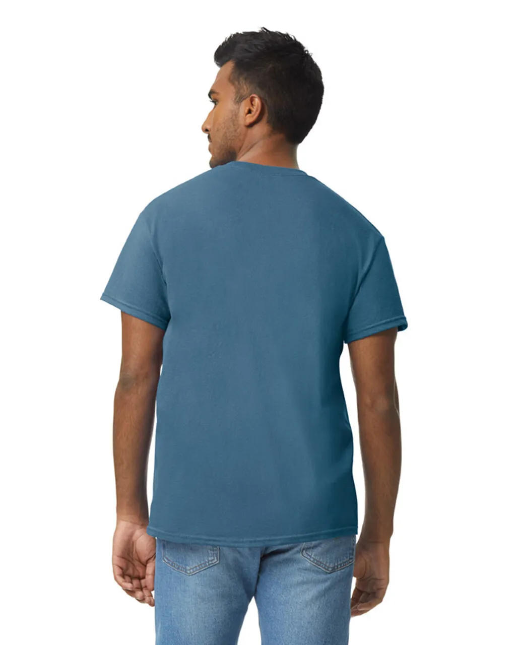Gildan 5000 Adult Heavy Cotton - Indigo Blue - Image 2