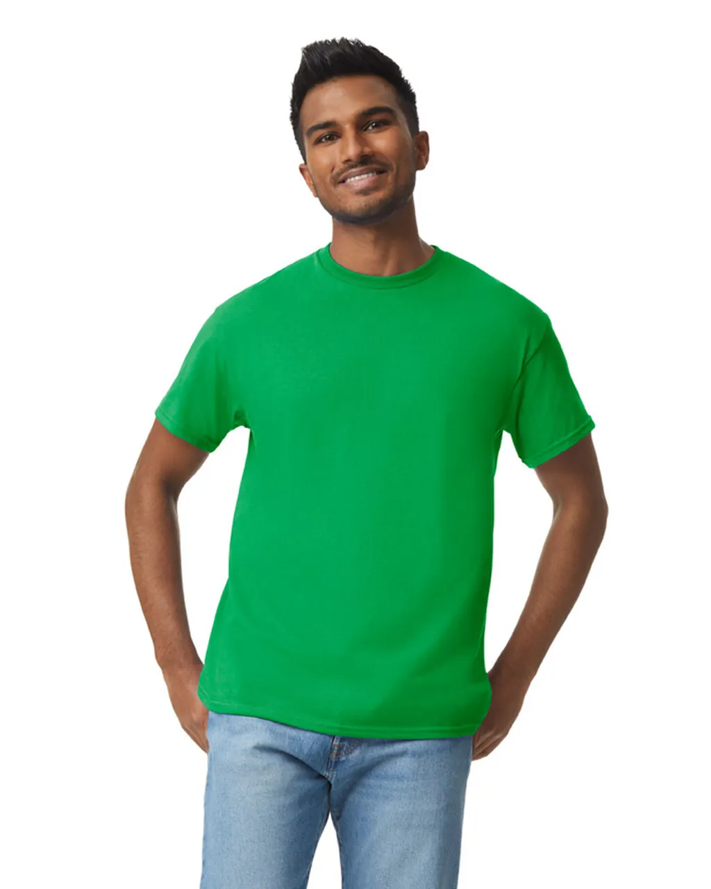 Gildan 5000 Adult Heavy Cotton - Irish Green - Image 2