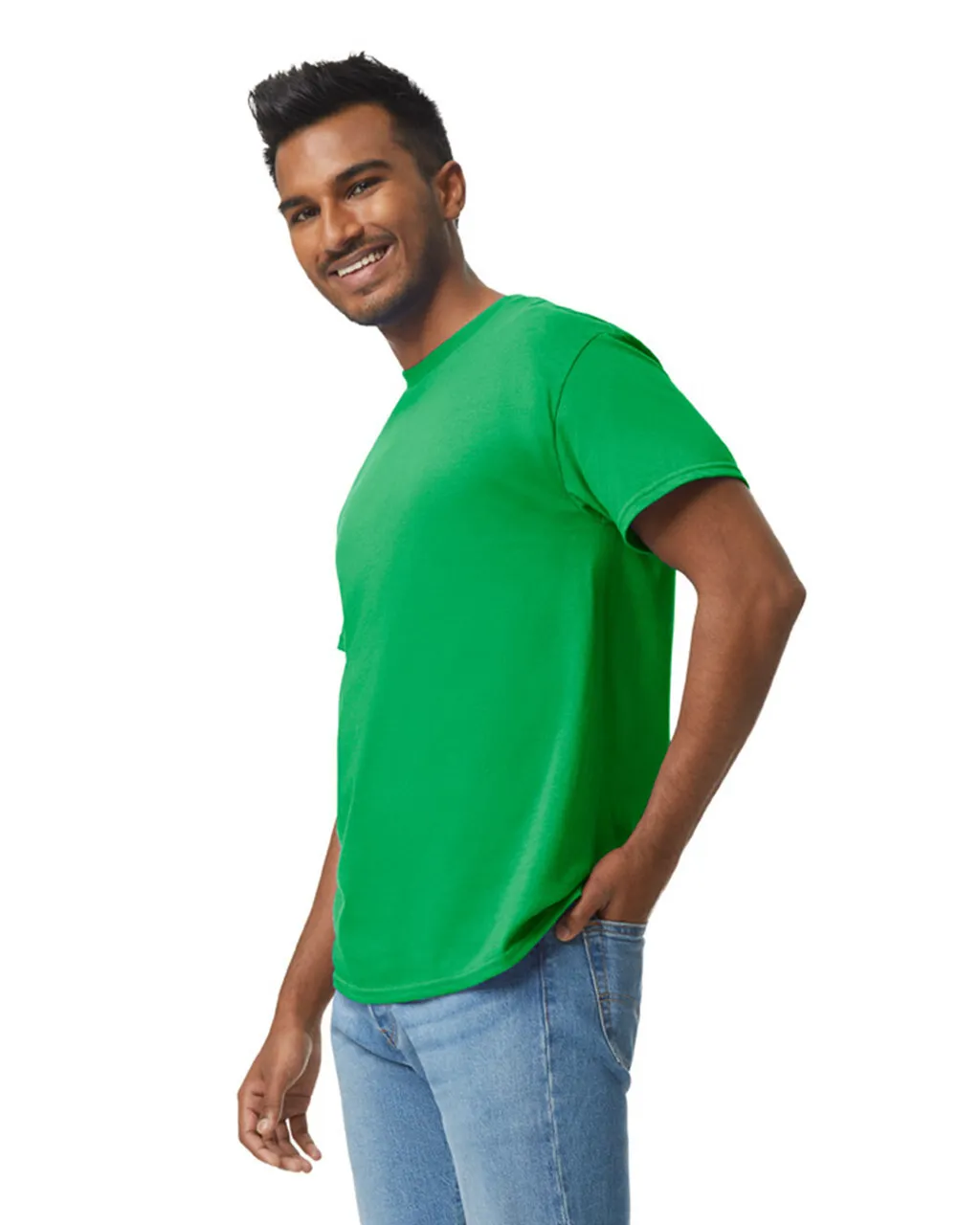 Gildan 5000 Adult Heavy Cotton - Irish Green - Image 4