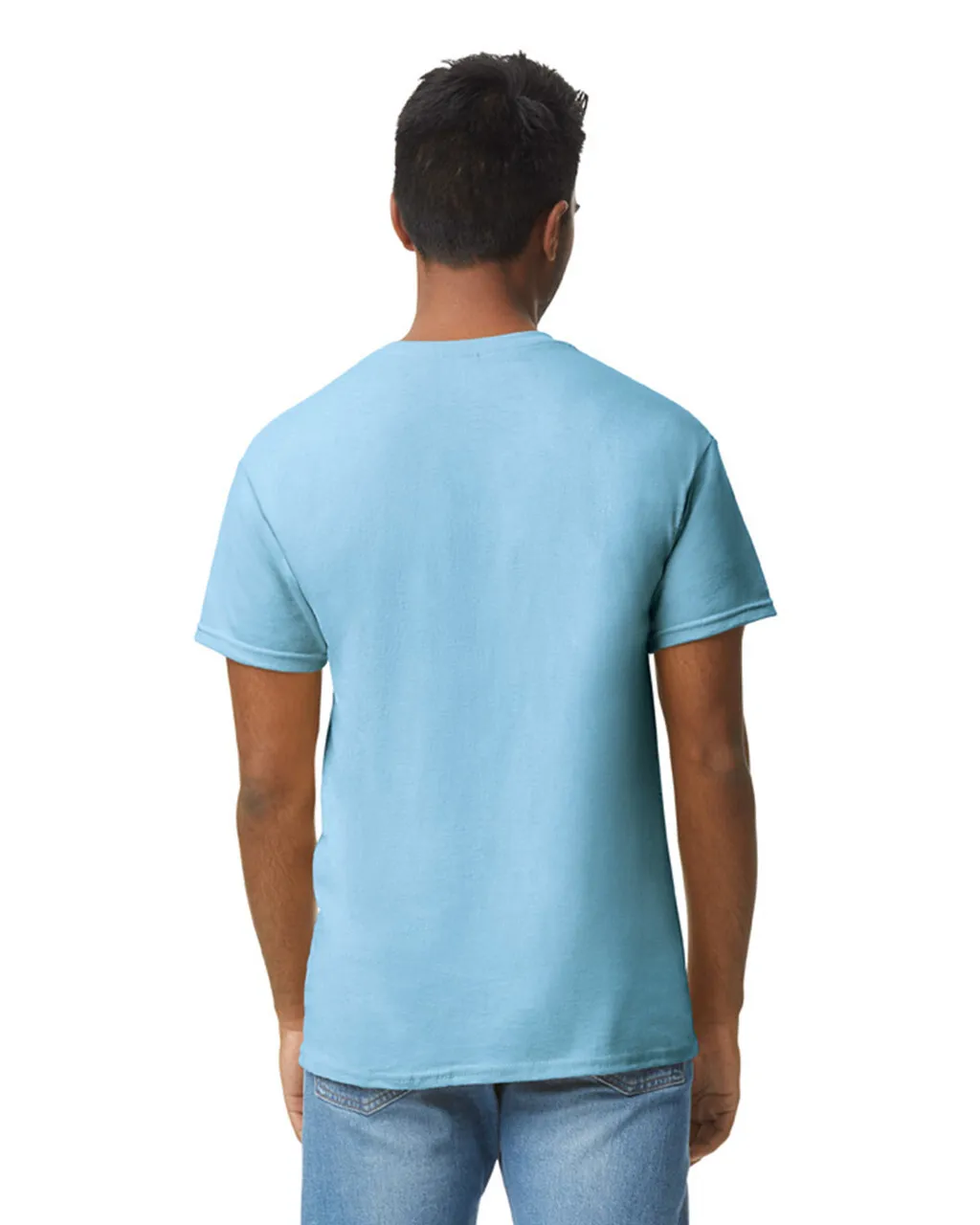 Gildan 5000 Adult Heavy Cotton - Light Blue - Image 2