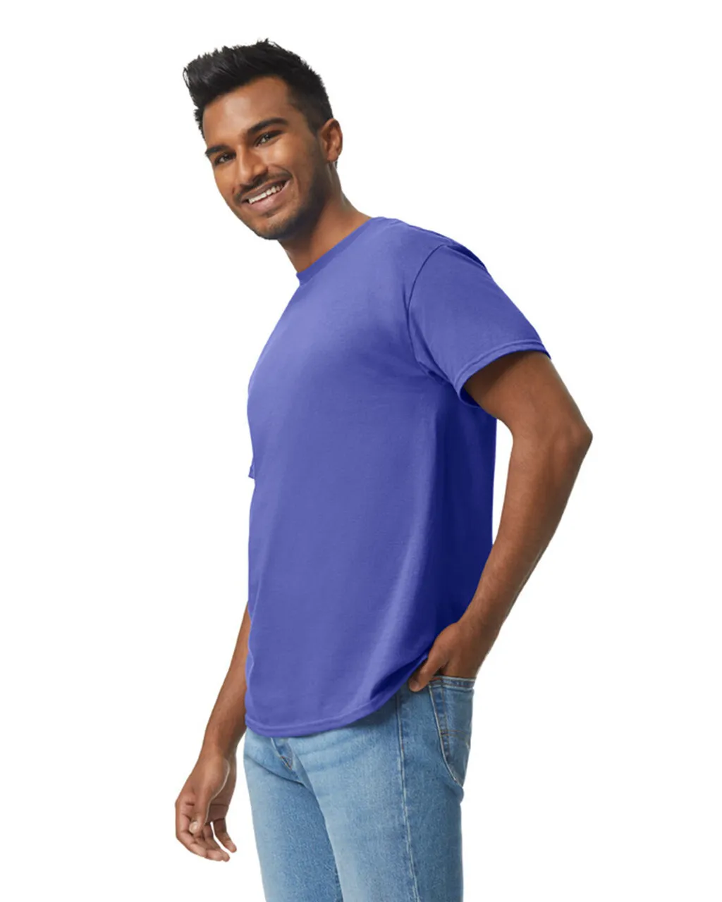 Gildan 5000 Adult Heavy Cotton - Lilac - Image 3