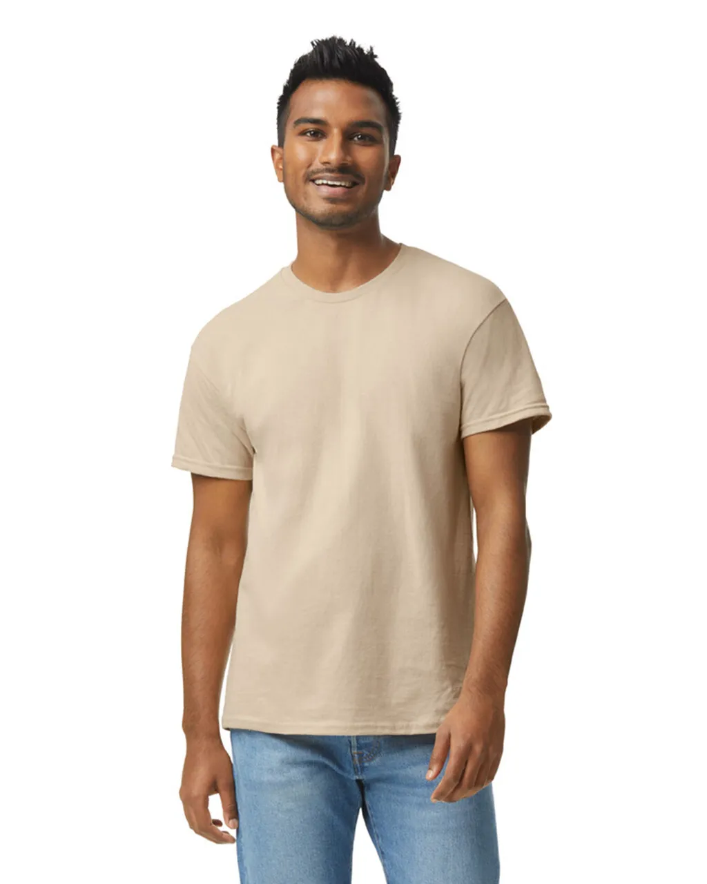 Gildan 5000 Adult Heavy Cotton - Sand - Image 4