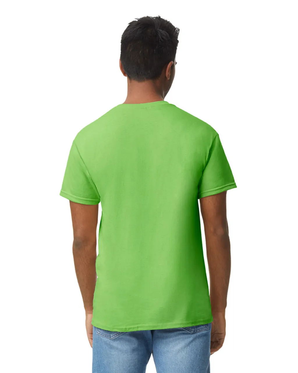 Gildan 5000 Adult Heavy Cotton - Lime - Image 2