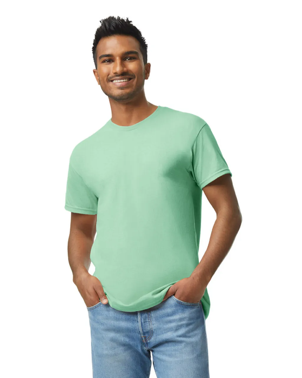Gildan 5000 Adult Heavy Cotton - Mint Green