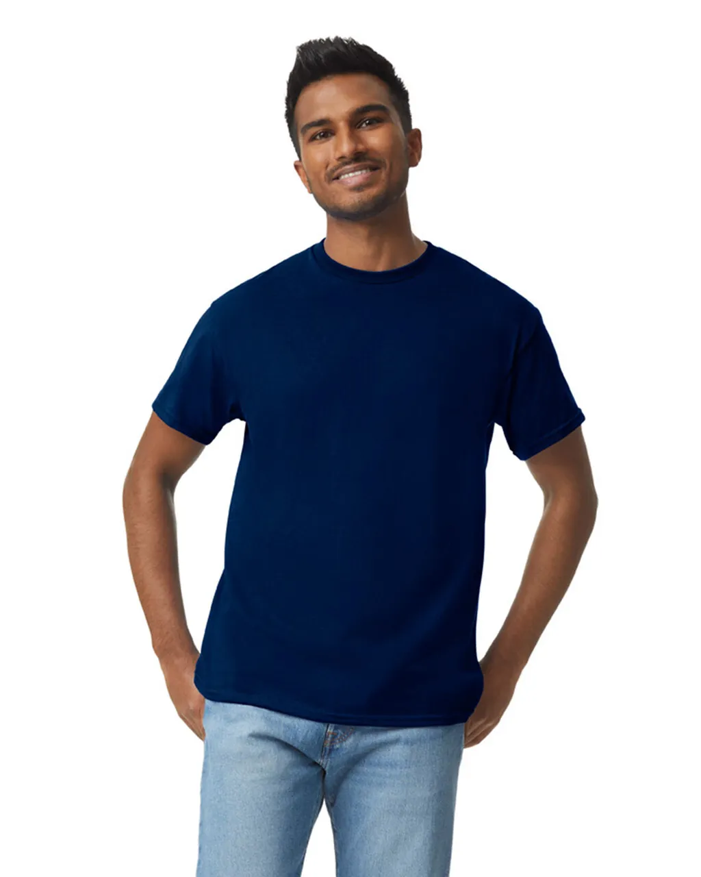 Gildan 5000 Adult Heavy Cotton - Navy Blue