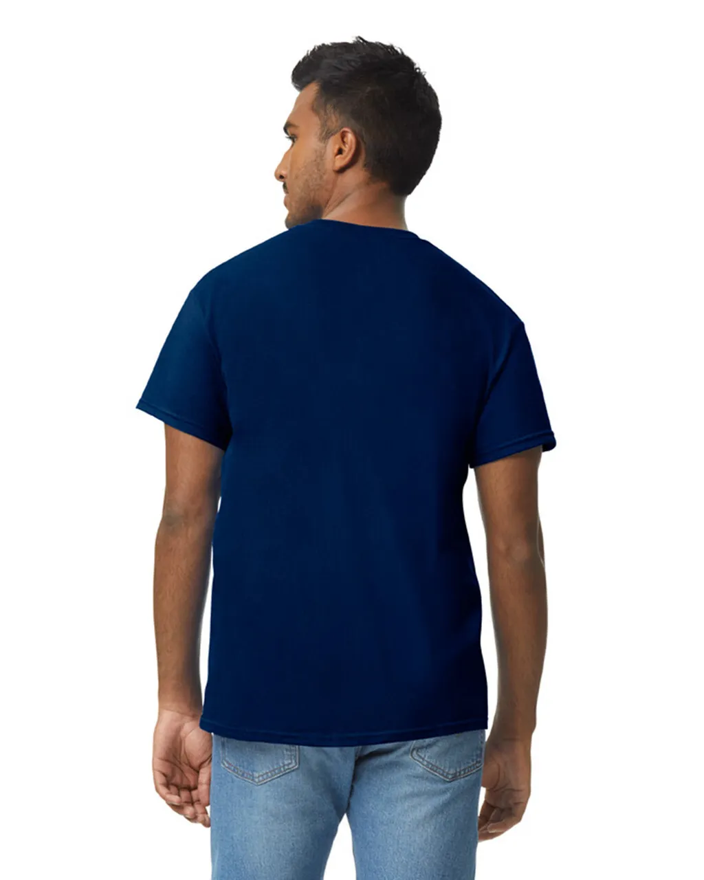 Gildan 5000 Adult Heavy Cotton - Navy Blue - Image 2
