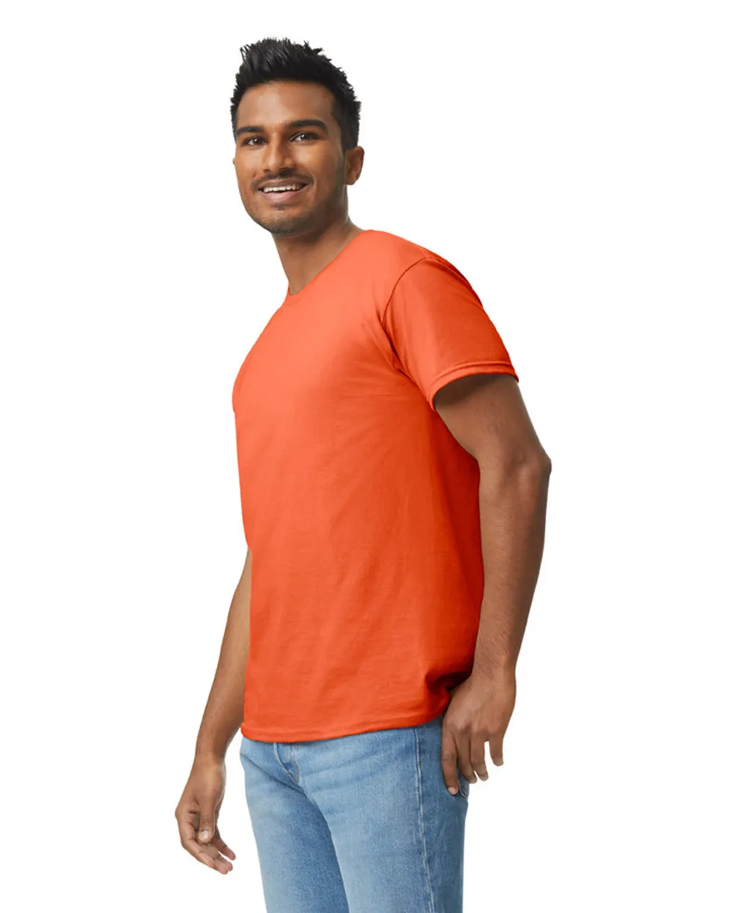 Gildan 5000 Adult Heavy Cotton - Orange - Image 3