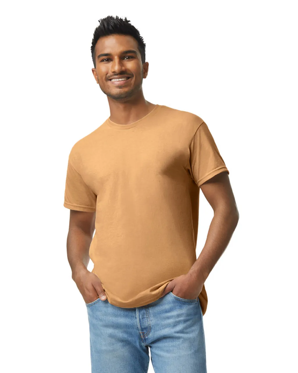 Gildan 5000 Adult Heavy Cotton - Old Gold