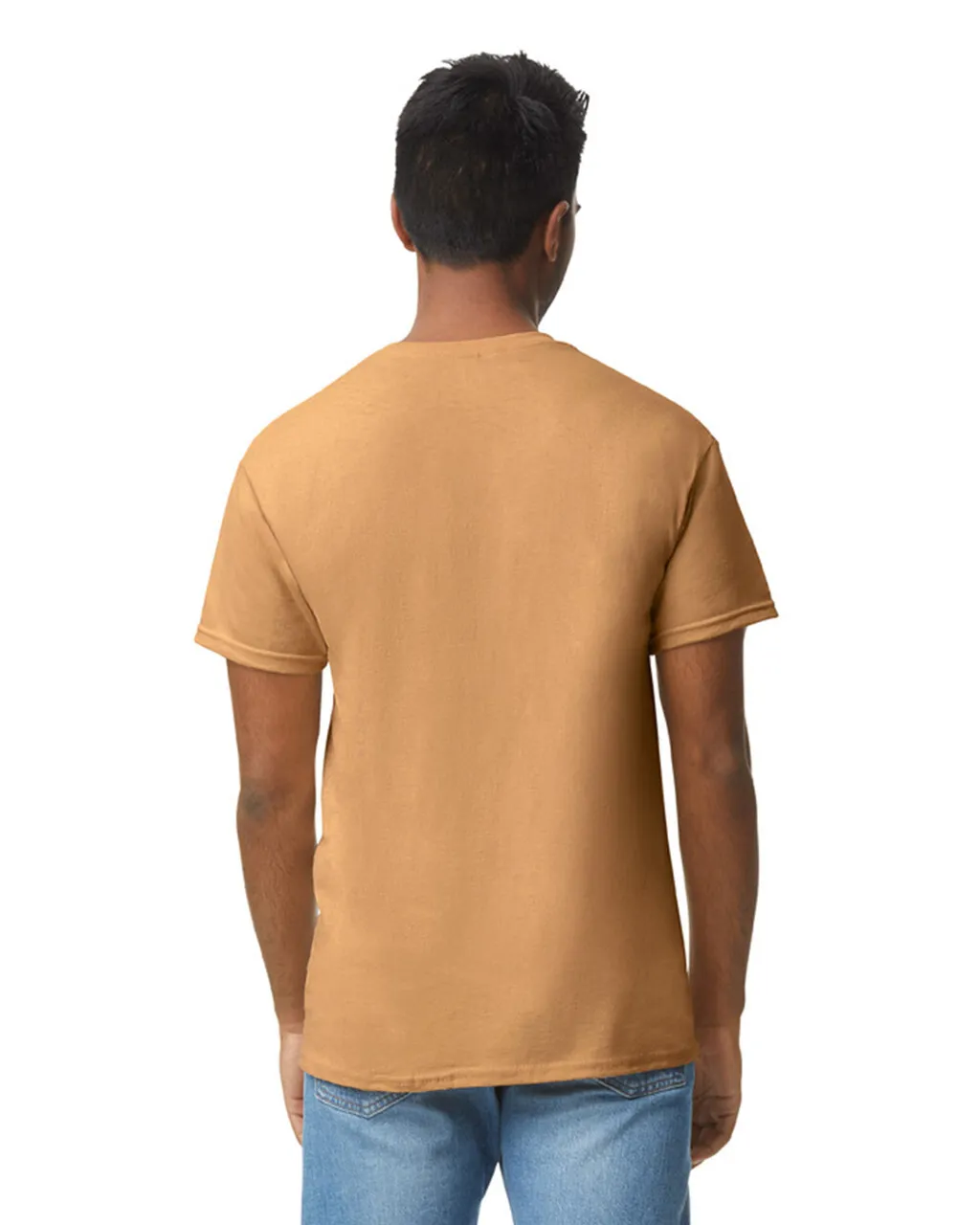 Gildan 5000 Adult Heavy Cotton - Old Gold - Image 2