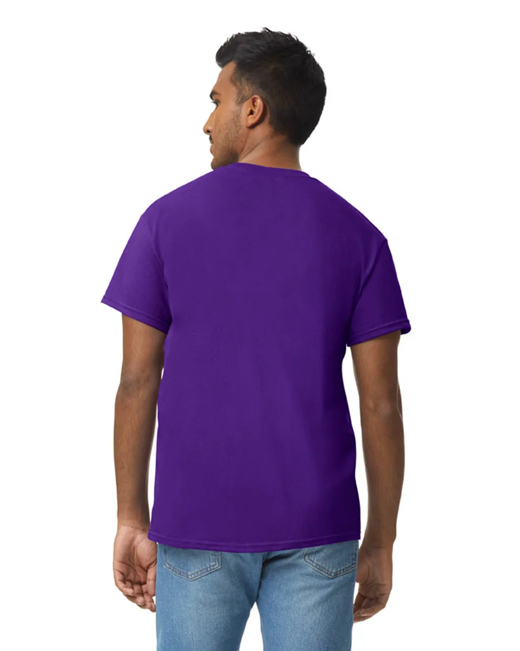 Gildan 5000 Adult Heavy Cotton - Purple - Image 2