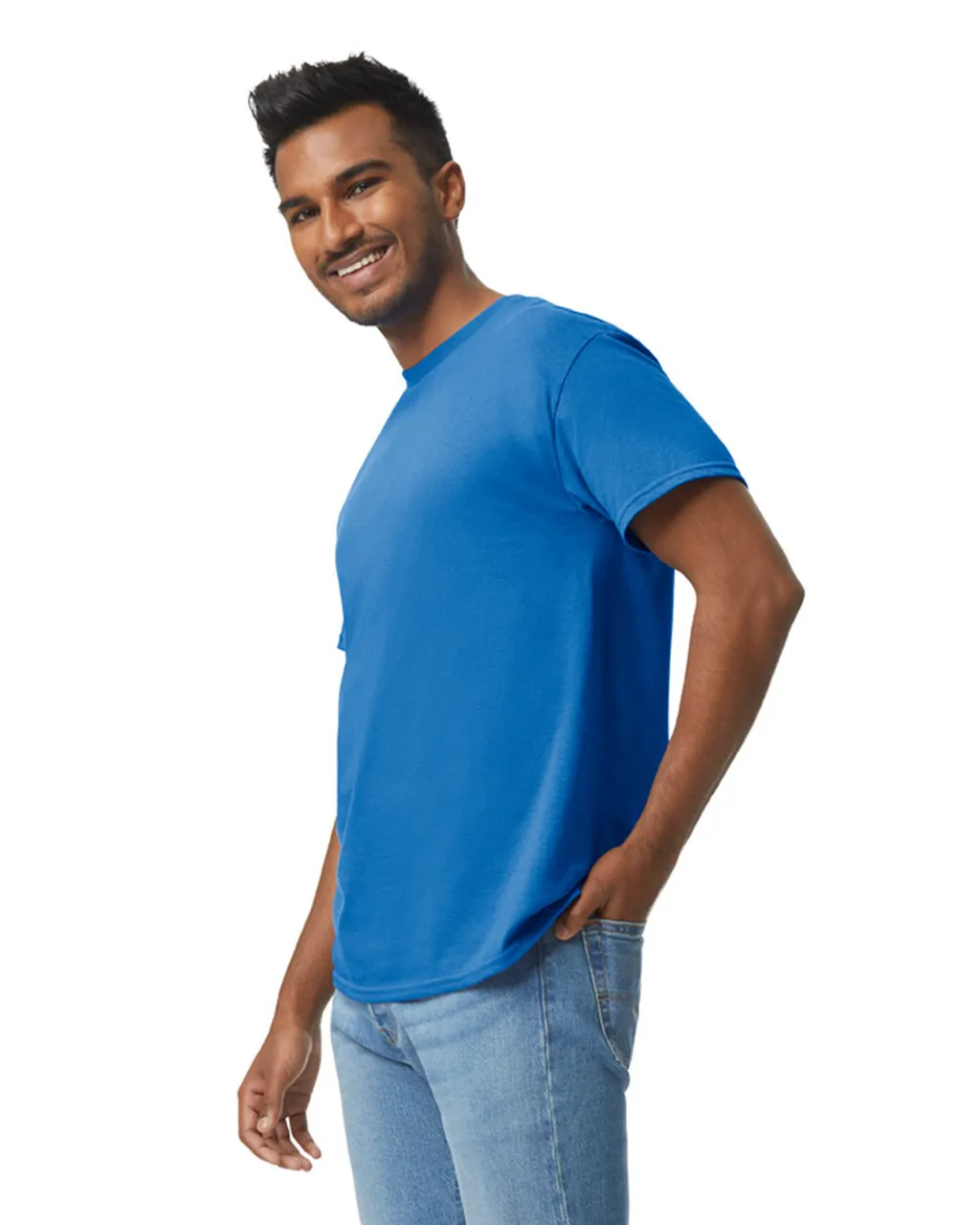 Gildan 5000 Adult Heavy Cotton - Royal - Image 3