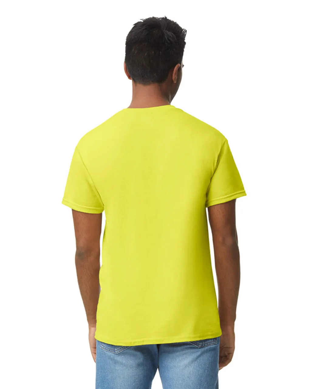 Gildan 5000 Adult Heavy Cotton - Safety Green - Image 2