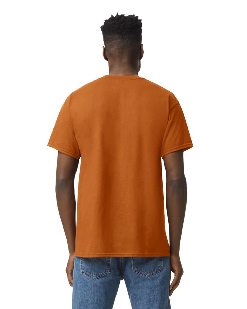 Gildan 5000 Adult Heavy Cotton - Texas Orange - Image 2
